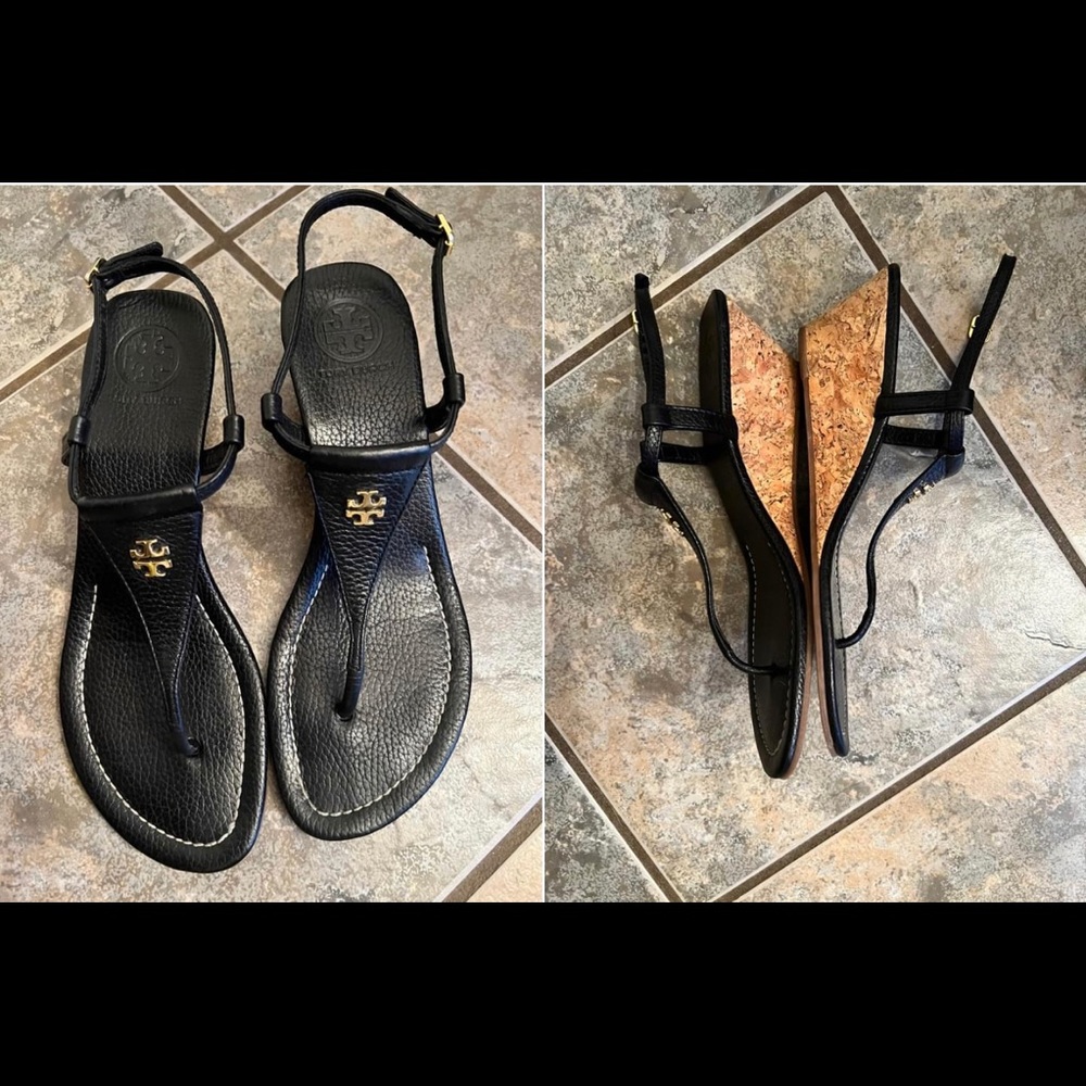 Tory Burch wedge sandals